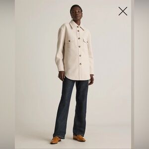 Quince Wool Jacket in Tan